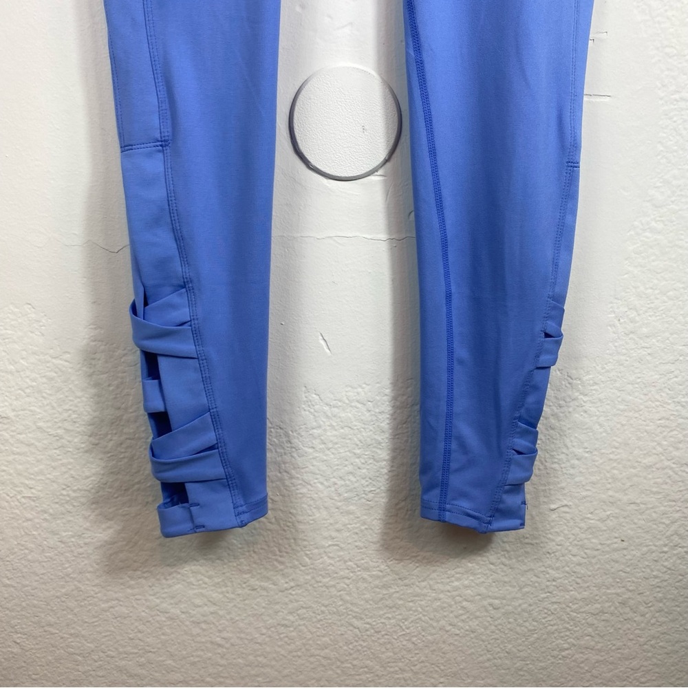 Free People Movement Medium 7/8 Length Leggings Cutout High Waist Activewear - Picture 5 of 10